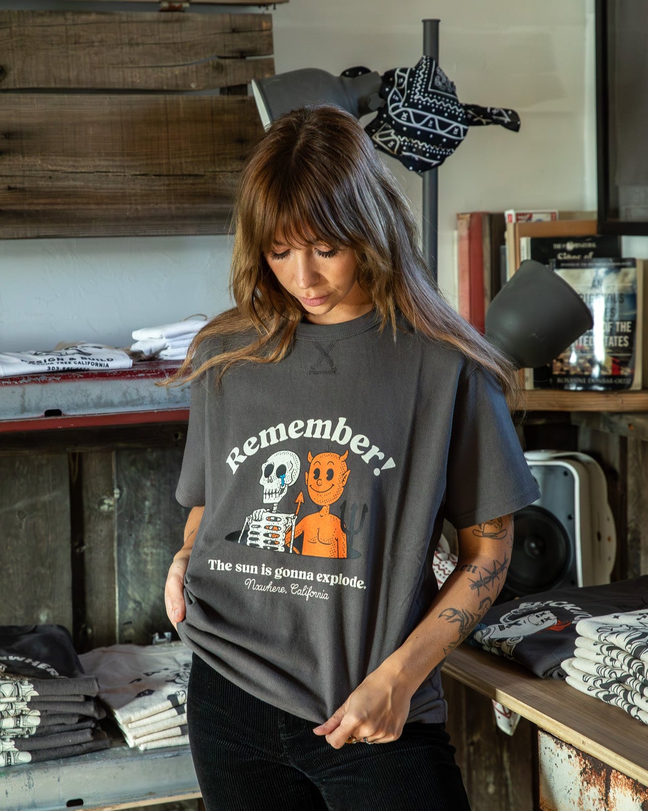 Remember The Sun is Going to Explode Tee - Women