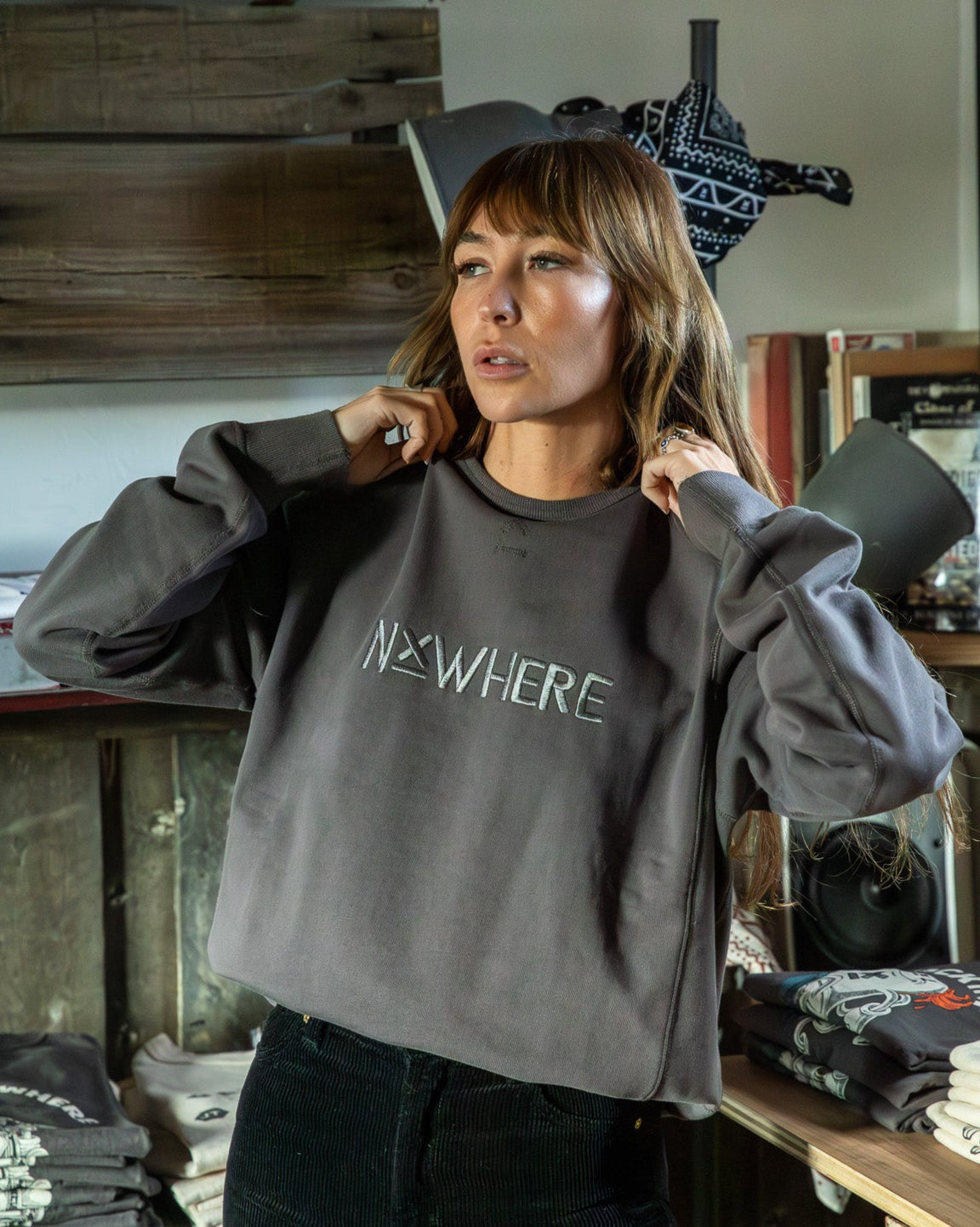 Nxwhere Emroidered Sweatshirt - Women
