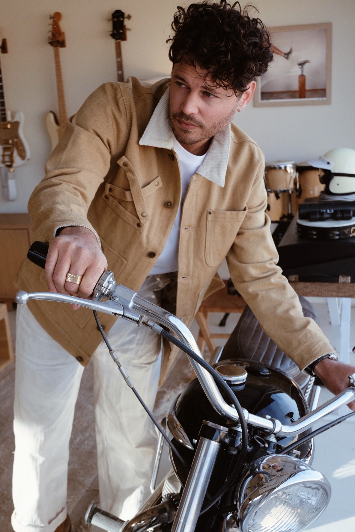 Mcqueen Moto Jacket - Men