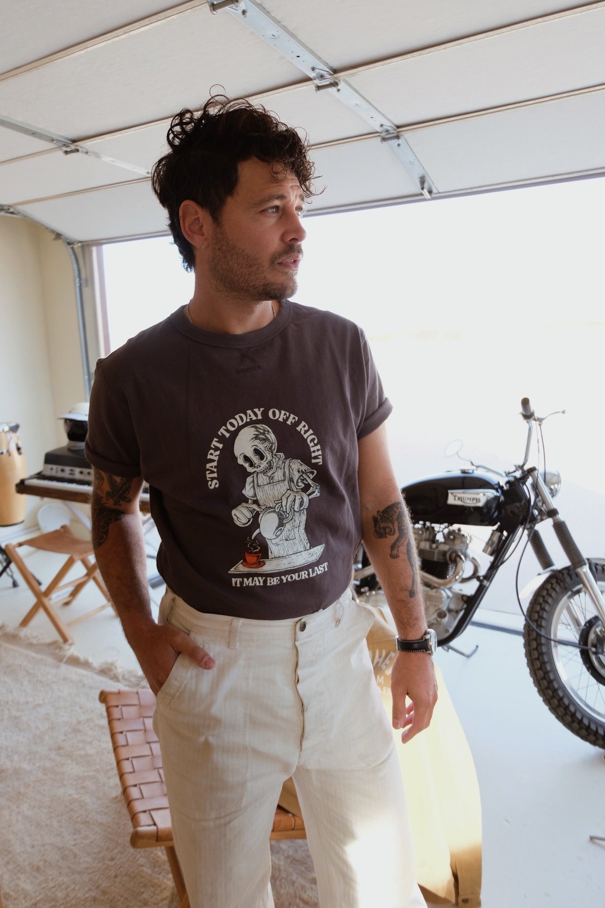 Start Today Off Right Tee - Men