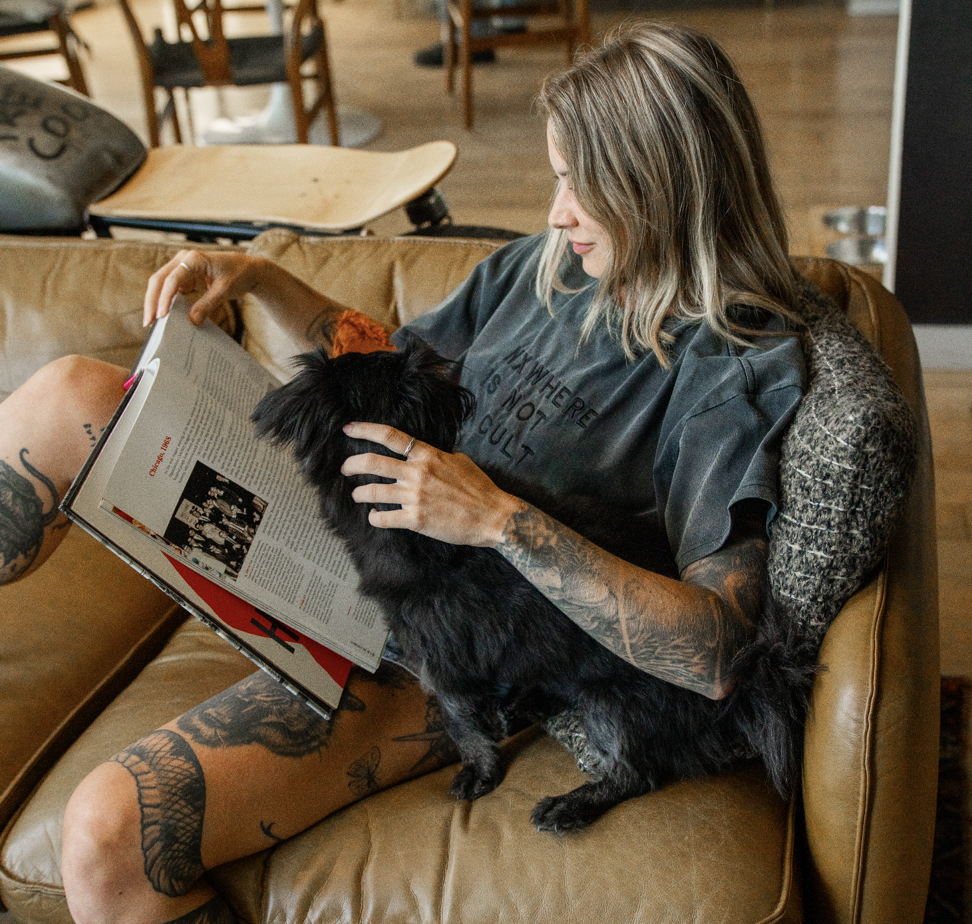 Not a Cult Faded Tee - Women