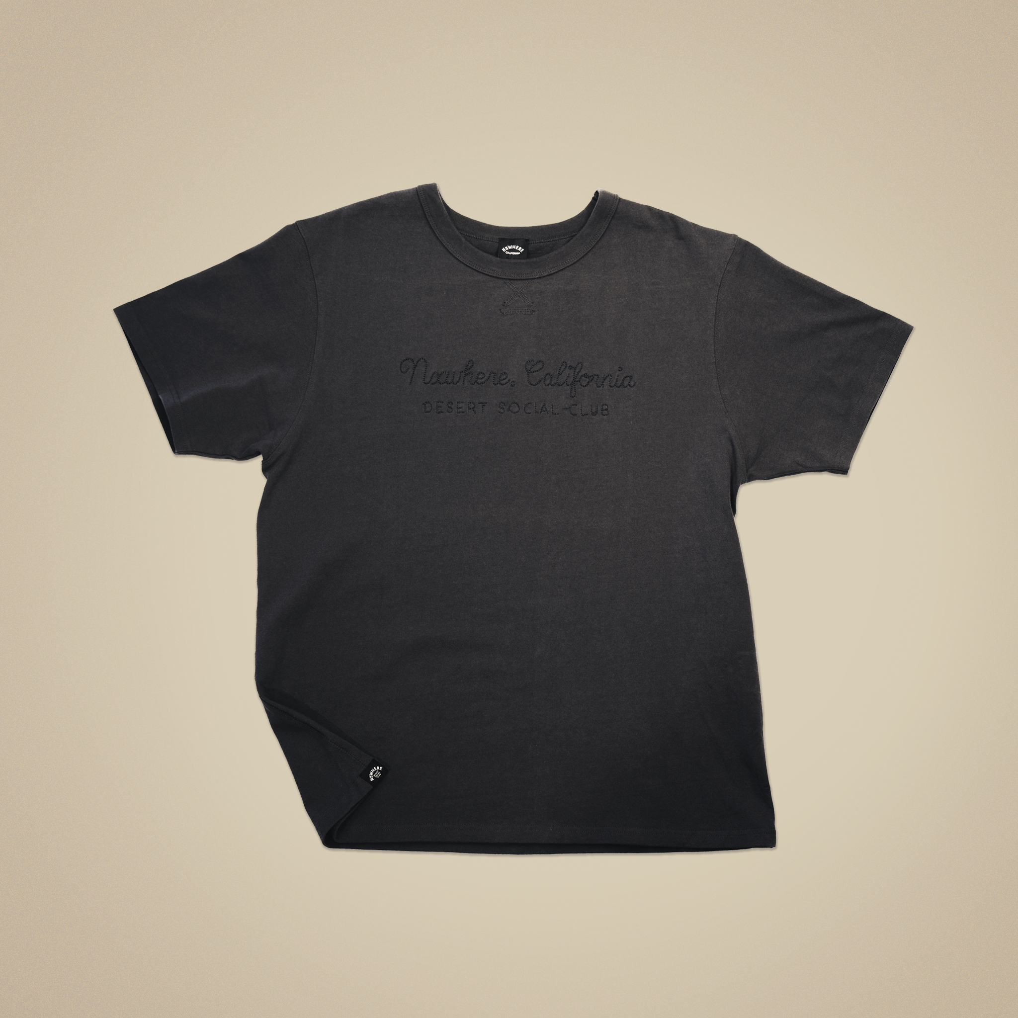 Nxwhere California Threaded Tee Black - Men