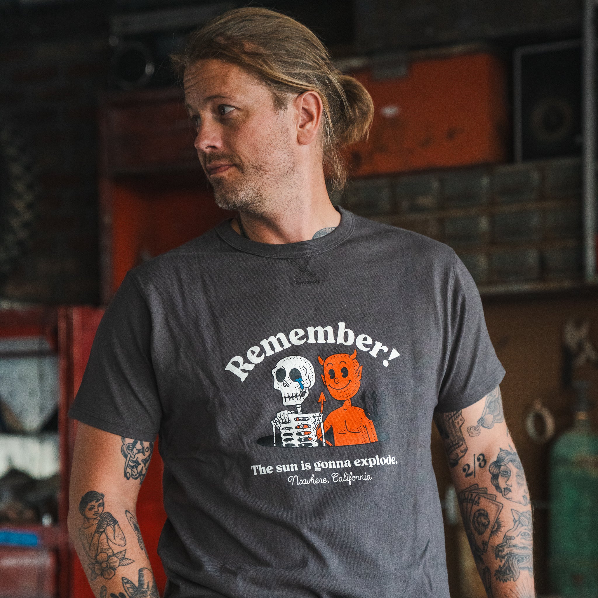 Remember The Sun is Going to Explode Tee - Men