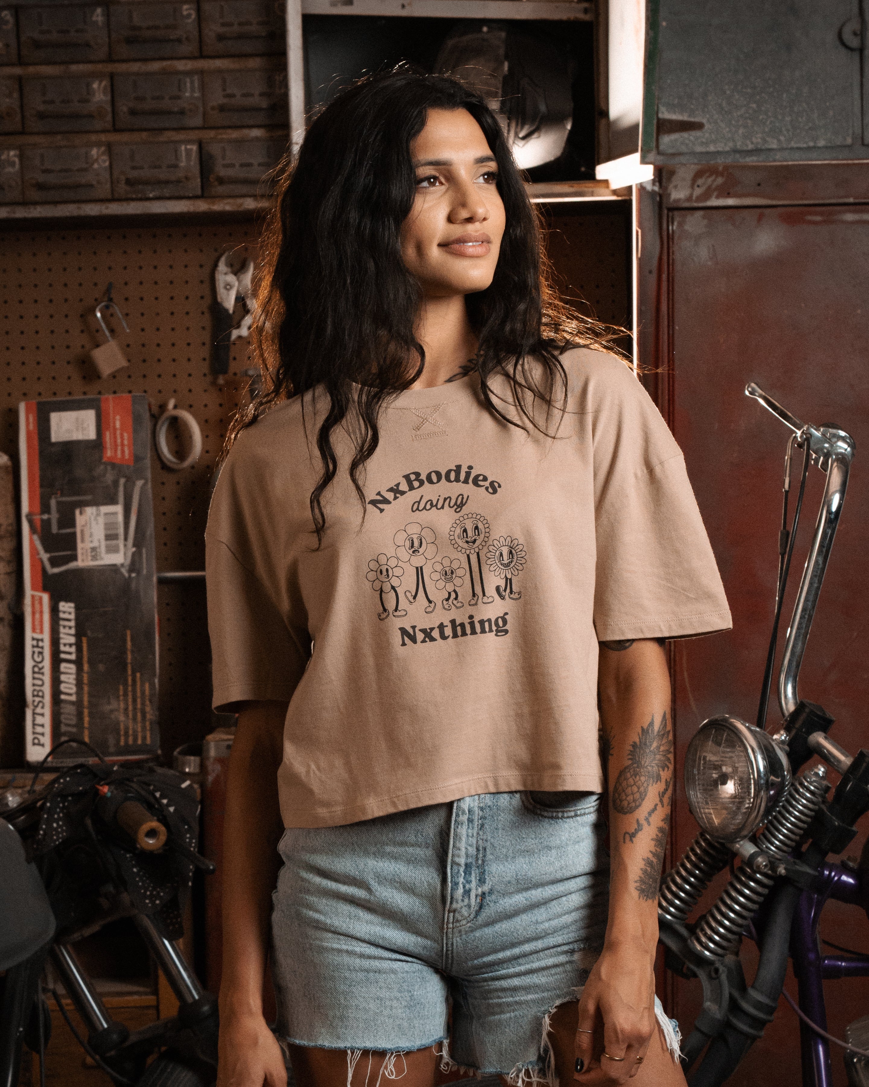 Nxbodies Doing Nxthing Crop Top  - Women