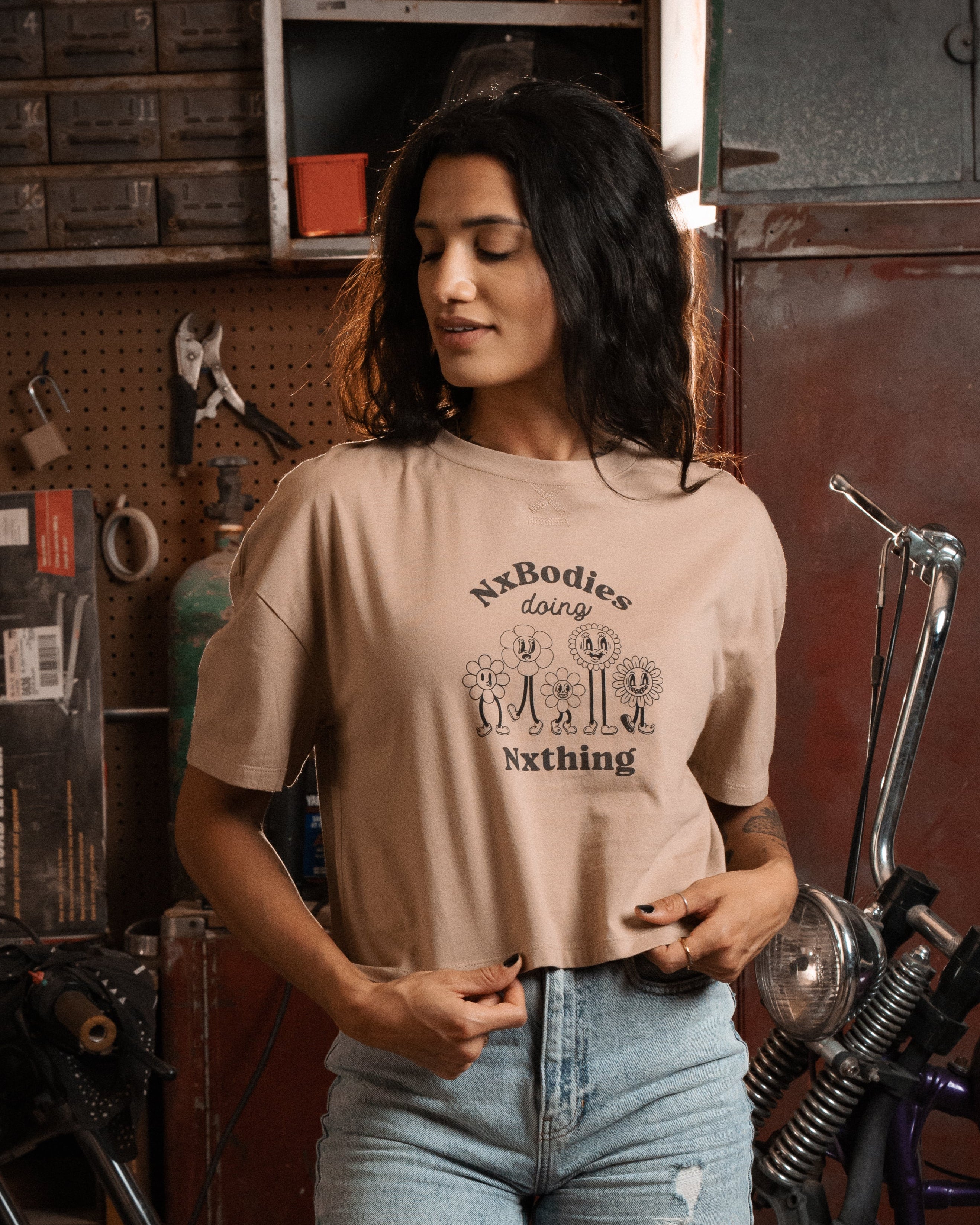 Nxbodies Doing Nxthing Crop Top  - Women