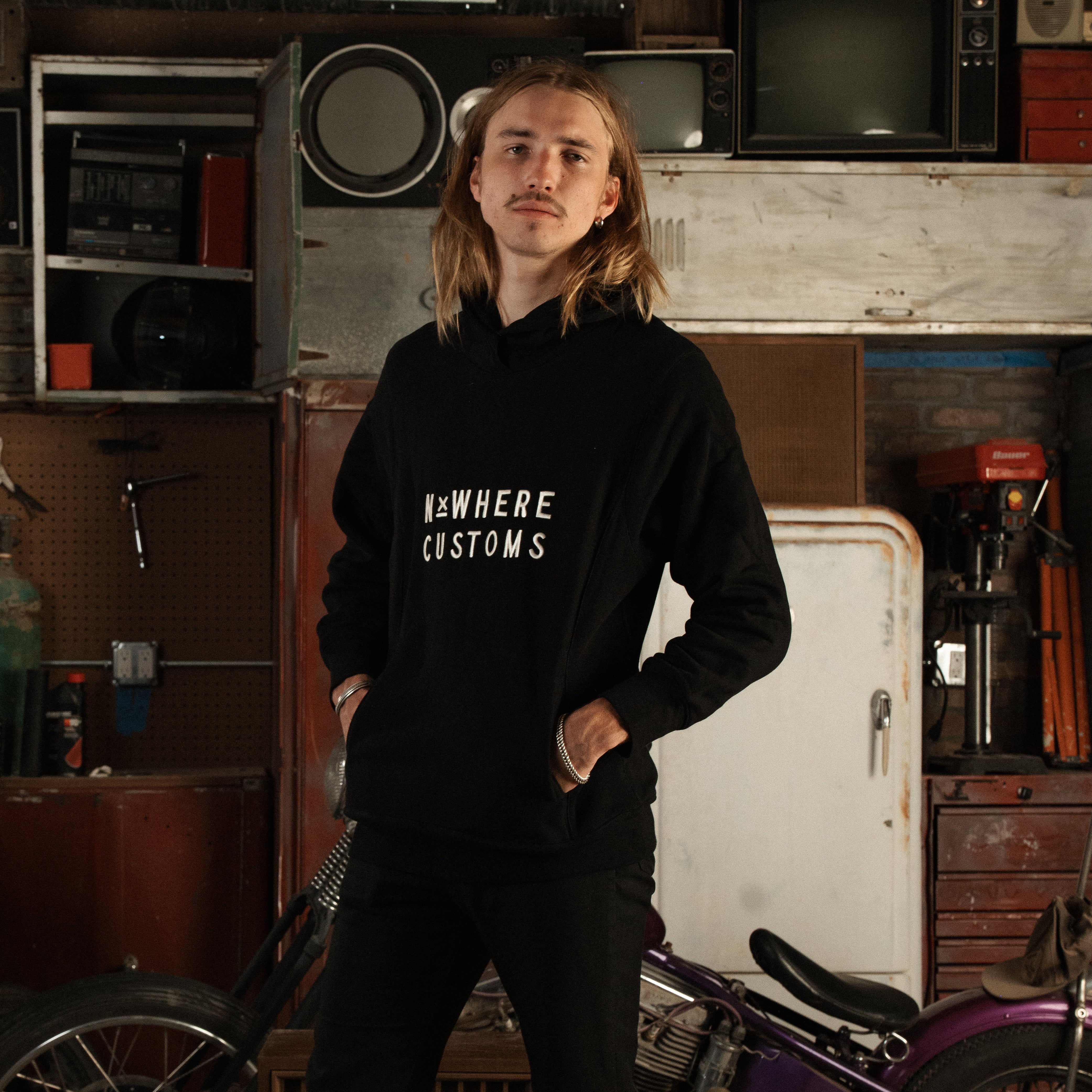 Nxwhere Customs Hoodie - Men