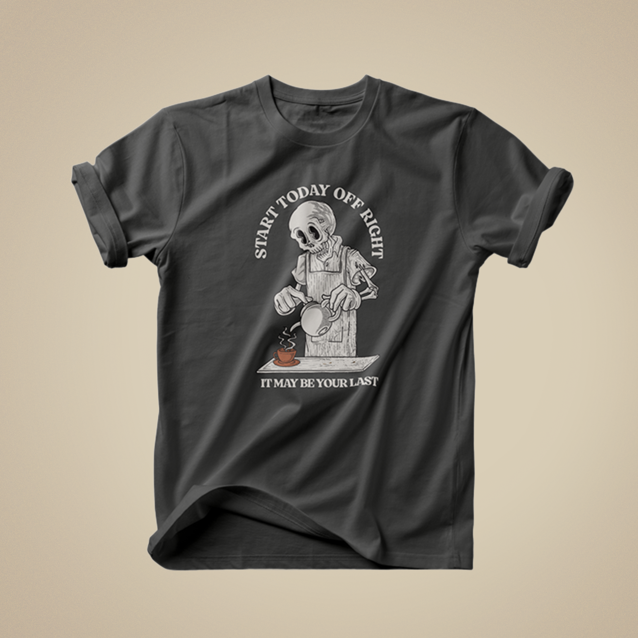 Start Today Off Right Tee - Men